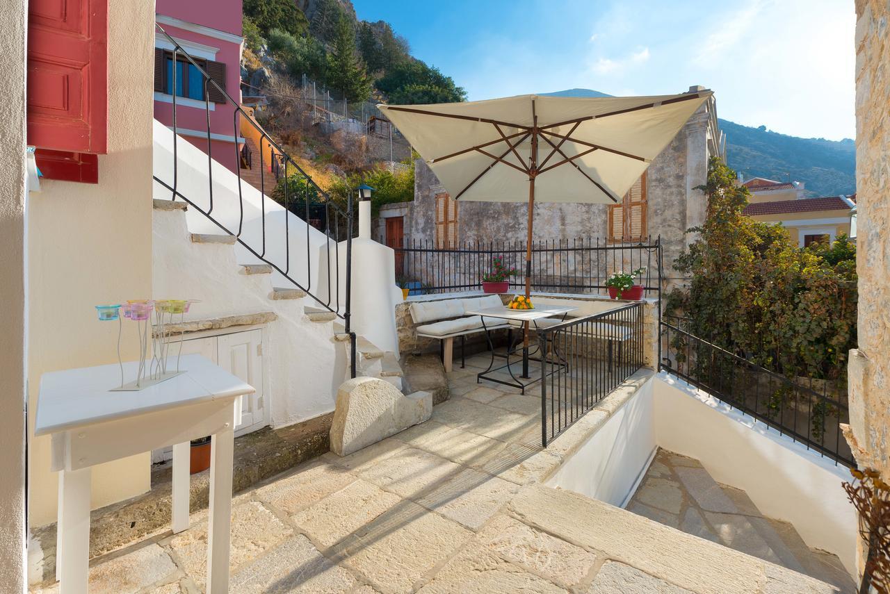 Ferienwohnung Castello Venetsiana Symi Exterior foto