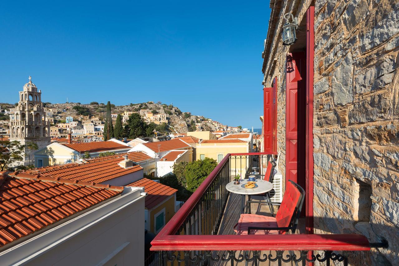 Ferienwohnung Castello Venetsiana Symi Exterior foto